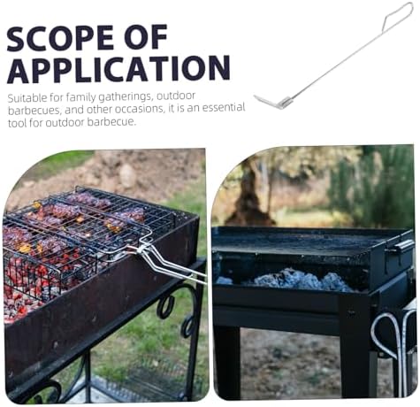 BESPORTBLE Multi-Purpose BBQ Grill Cleaner Scraper Ash Rake Shovel
