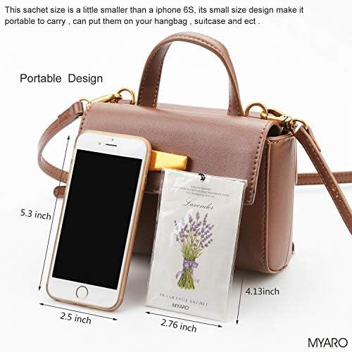 MYARO 12-Pack Lavender Scented Sachets for Home