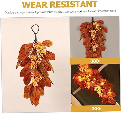 Autumn Door Hanging Maple Leaf Garland