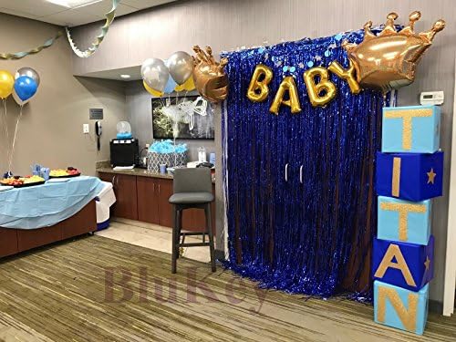 2 Pack Foil Fringe Curtains for Party Decorations