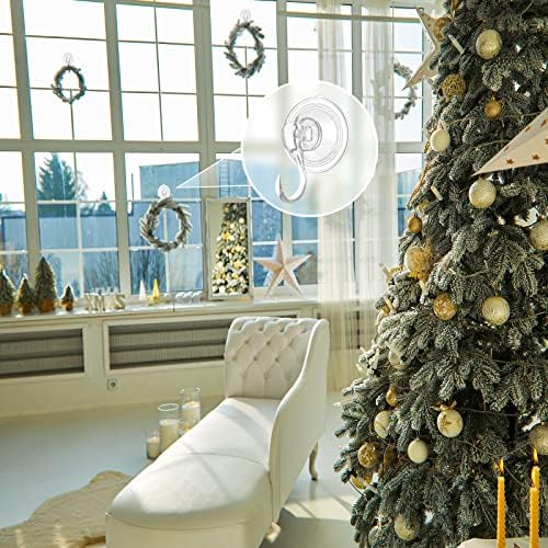 VISV Clear Wreath Hanger 22 LB Capacity 2 Pcs