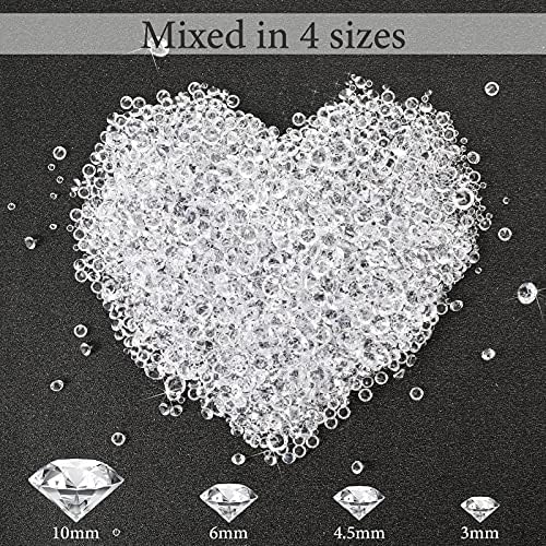 Hicarer 7000 Diamond Decorations for Vase Fillers and Party
