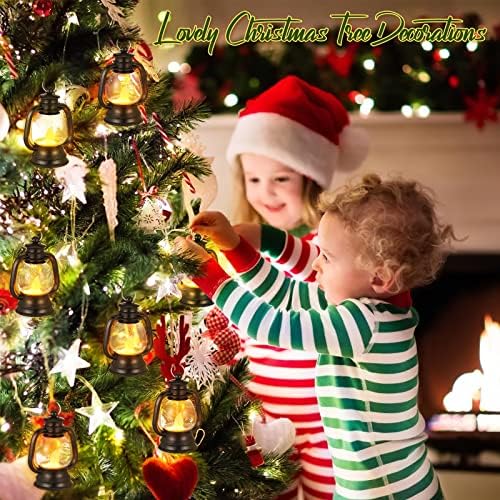 Ferraycle Mini Lantern Decor Set 12 Pcs Black
