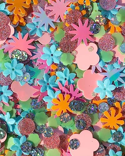 Packed Party Flower Shop Confetti Lunch Bag - Pink Large