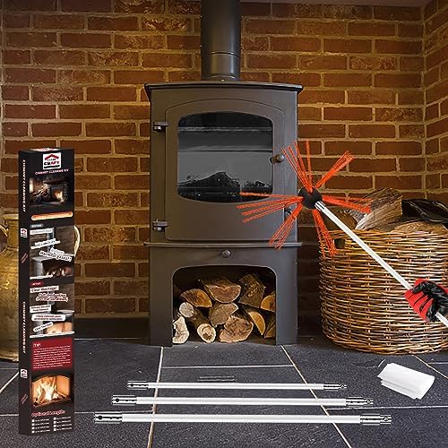 Cleancraft Chimney Sweep Kit - 33 Feet 10 Rods