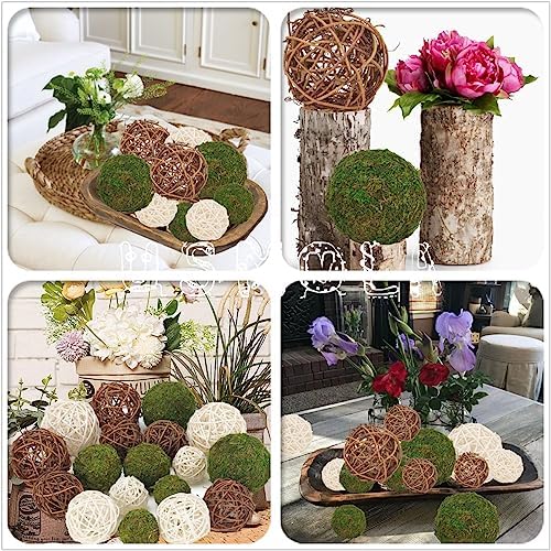USMOLA 18Pcs Decorative Balls for Centerpieces
