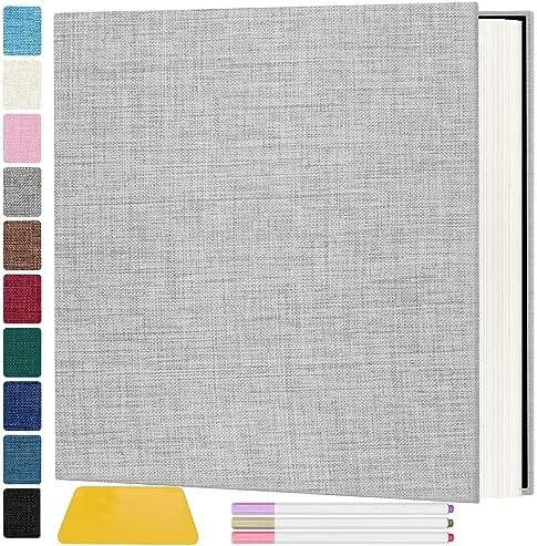 Zesthouse Photo Album with Self-Adhesive Pages and Magnetic Design