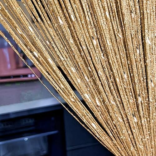 Ave Split Vertical Blind Curtain 100x200cm Champagne 1