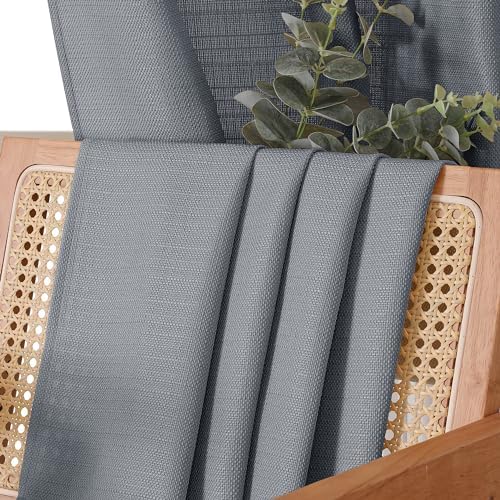 Chyhomenyc Dark Grey 30 Inch Curtains 2PCS