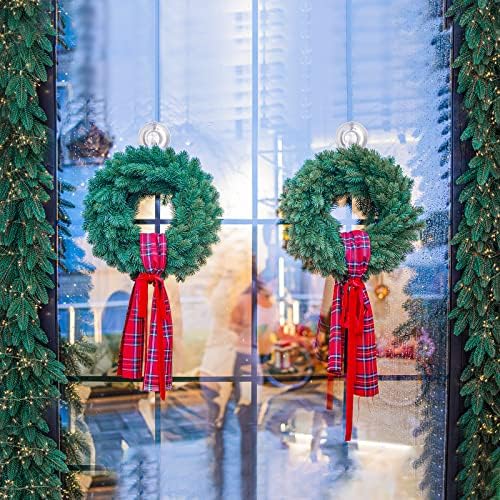 VISV Clear Wreath Hanger 22 LB Capacity 2 Pcs