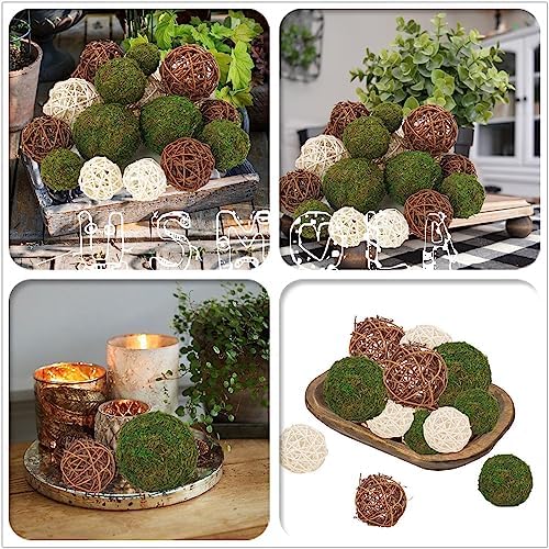 USMOLA 18Pcs Decorative Balls for Centerpieces